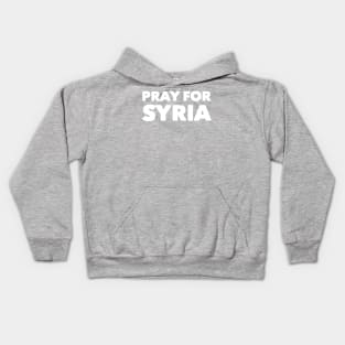 Pray for Syria Kids Hoodie